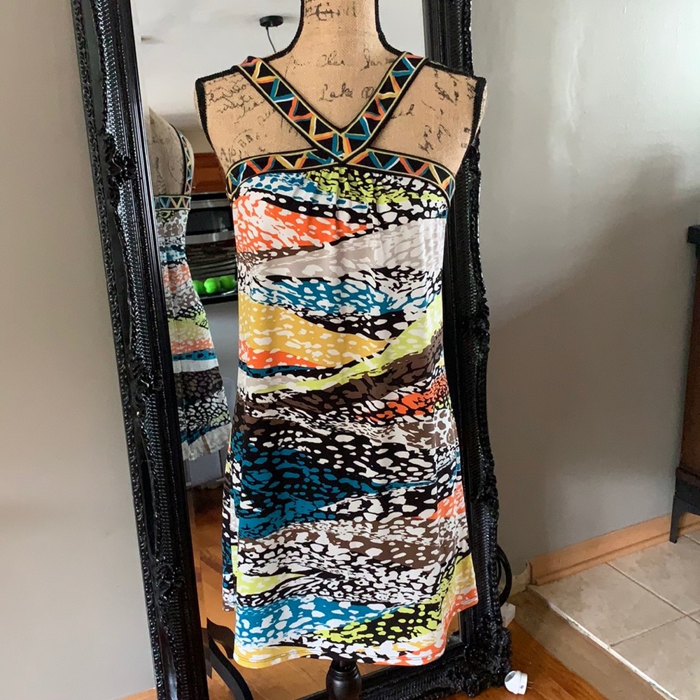 colorful summer dress